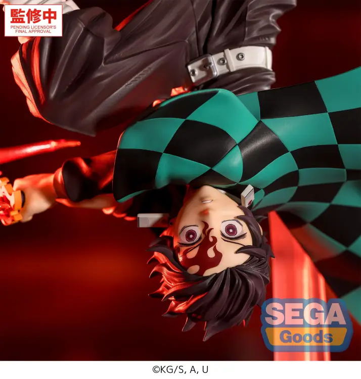 Sega Goods - DEMON SLAYER - Tanjiro "Hinokami Kagura" - Figure Luminasta 15cm