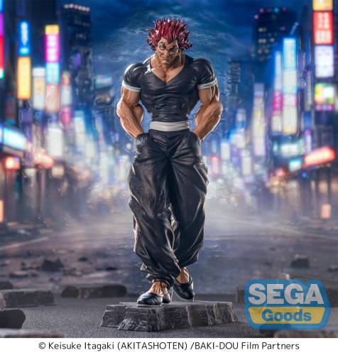 Sega Goods - BAKI-DOU - Yujiro Hanma - Figure Luminasta 25cm