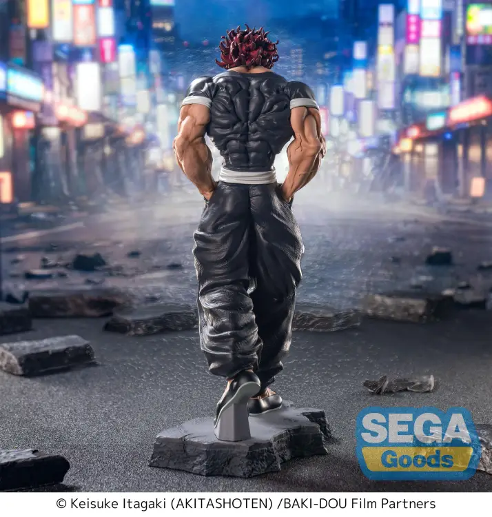 Sega Goods - BAKI-DOU - Yujiro Hanma - Figure Luminasta 25cm