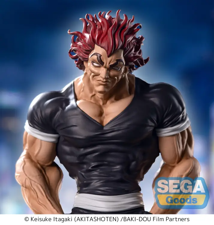 Sega Goods - BAKI-DOU - Yujiro Hanma - Figure Luminasta 25cm