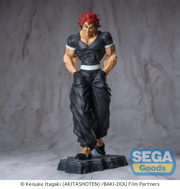 Sega Goods - BAKI-DOU - Yujiro Hanma - Figure Luminasta 25cm