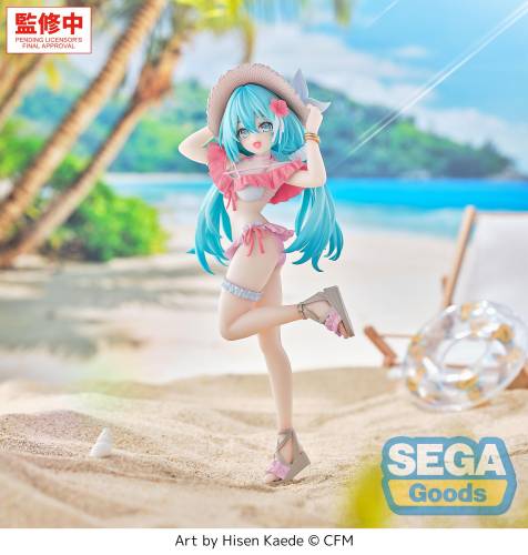 Sega Goods - HATSUNE MIKU - Hatsune Miku "Tropical" - Figure Luminasta 21cm