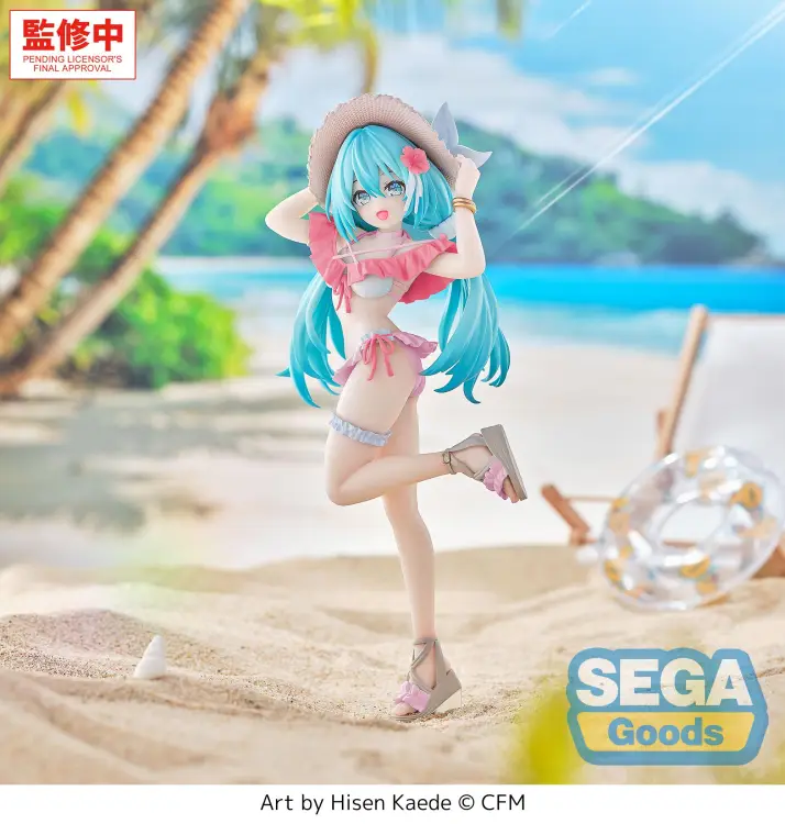 Sega Goods - HATSUNE MIKU - Hatsune Miku "Tropical" - Figure Luminasta 21cm