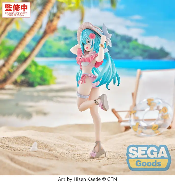 Sega Goods - HATSUNE MIKU - Hatsune Miku "Tropical" - Figure Luminasta 21cm