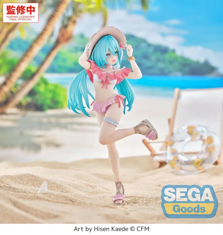 Sega Goods - HATSUNE MIKU - Hatsune Miku "Tropical" - Figure Luminasta 21cm