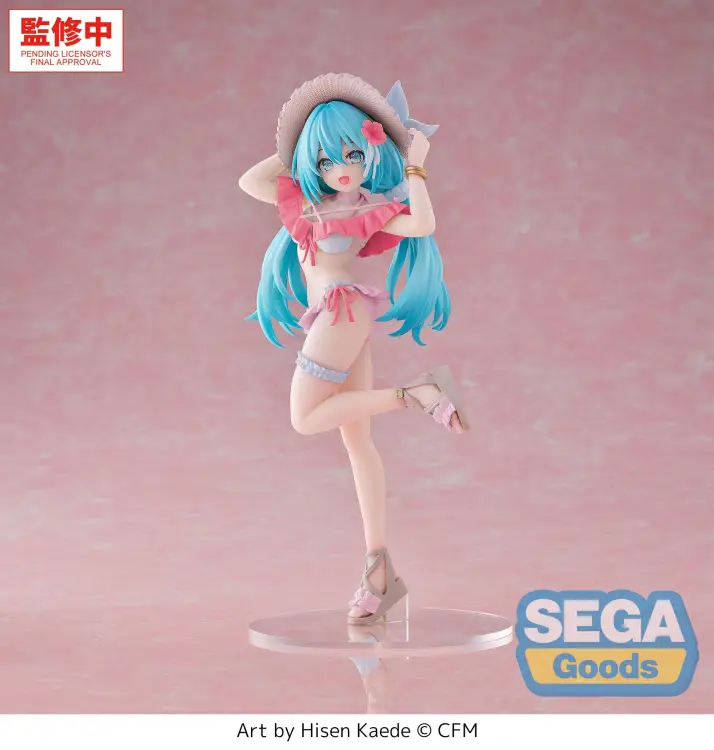Sega Goods - HATSUNE MIKU - Hatsune Miku "Tropical" - Figure Luminasta 21cm