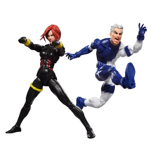 Hasbro - MARVEL - Black Widow & Quicksilver - Figure Legend Series 15cm