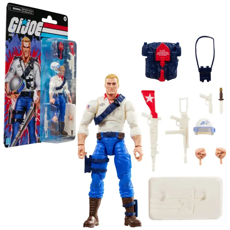 Hasbro - G.I. JOE - USA Duke - Figure Classified Series Retro Cardback 15cm