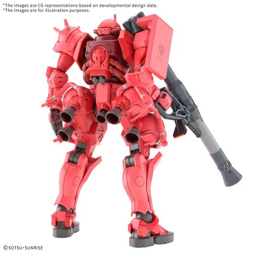 GUNDAM - HG 1/144 Char's Zaku (GQ) - Zestaw modelarski