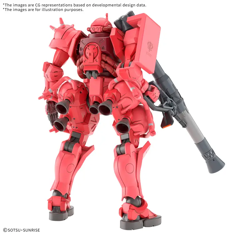 GUNDAM - HG 1/144 Char's Zaku (GQ) - Zestaw modelarski
