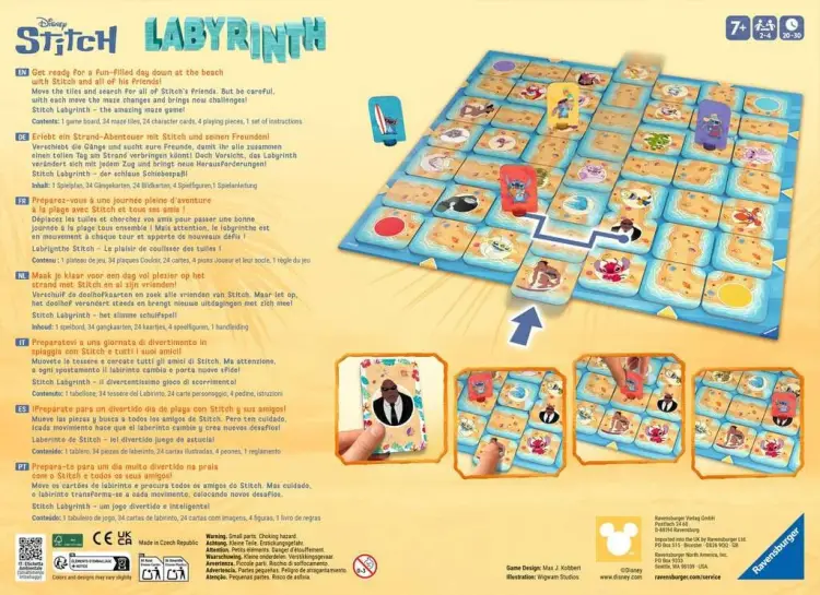 Ravensburger - STITCH - Boardgame Labyrinth
