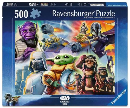 Ravensburger - THE MANDALORIAN AND GROGU - Puzzle 500P