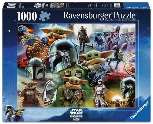 Ravensburger - THE MANDALORIAN AND GROGU - Puzzle 1000P