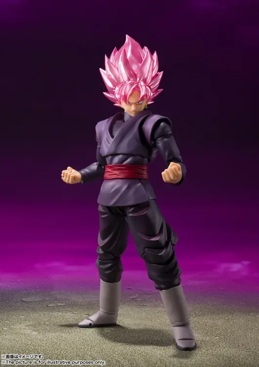 DRAGON BALL SUPER - SS Goku Black Rosé - Figurka S.H. Figuarts 14 cm