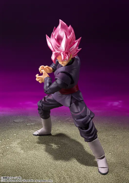 DRAGON BALL SUPER - SS Goku Black Rosé - Figurka S.H. Figuarts 14 cm