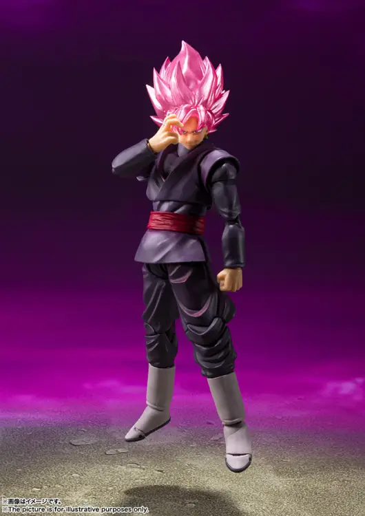 DRAGON BALL SUPER - SS Goku Black Rosé - Figurka S.H. Figuarts 14 cm
