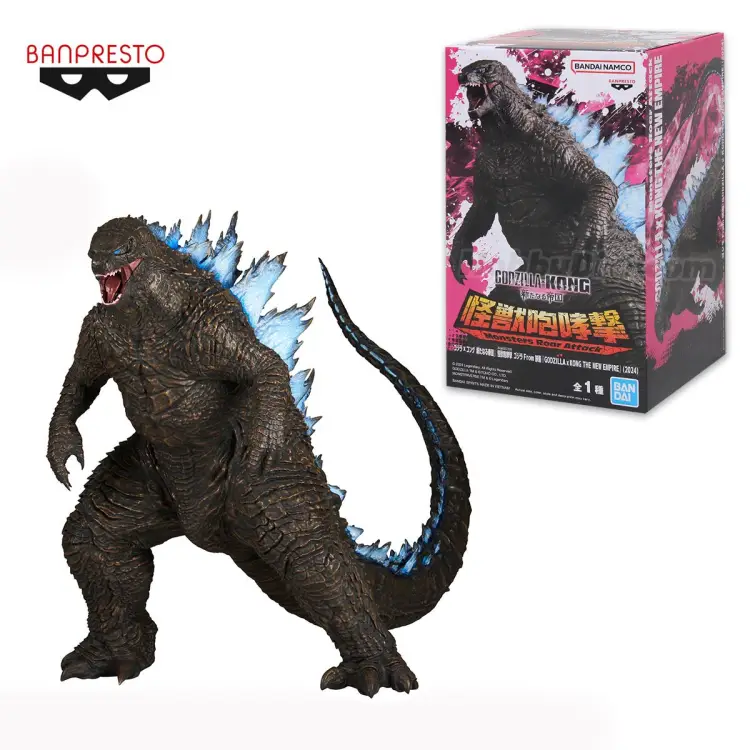 Banpresto - Godzilla vs Kong: The New Empire Monsters Roar Attack - Godzilla Statue Figure (25cm)