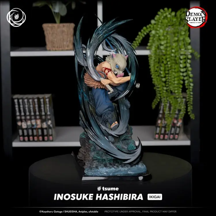Tsume - DEMON SLAYER - Inosuke - Statue Ikigai 1/6 By Tsume 42cm
