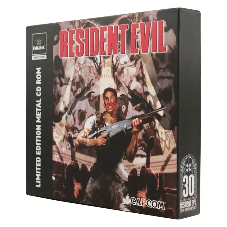 Fanattik - RESIDENT EVIL - CD-Rom 30th Anniversary" - Limited Editon Replica