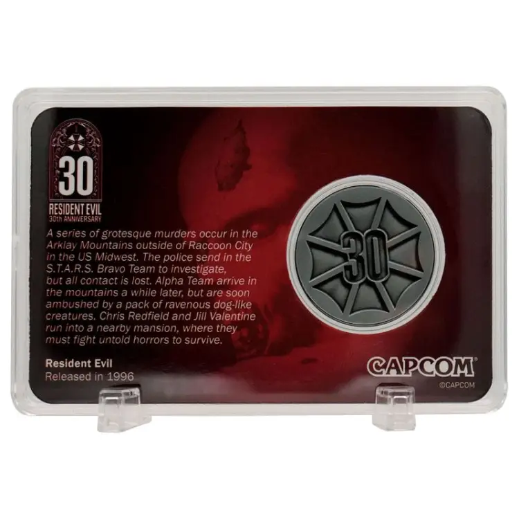Fanattik - RESIDENT EVIL - 30th Anniversary - Limited Edition Coin