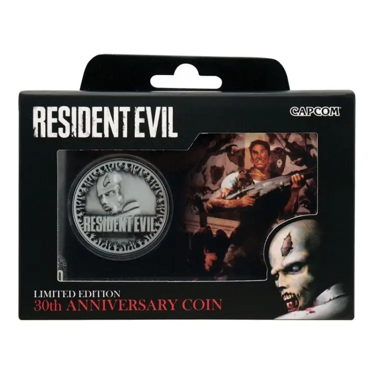 Fanattik - RESIDENT EVIL - 30th Anniversary - Limited Edition Coin