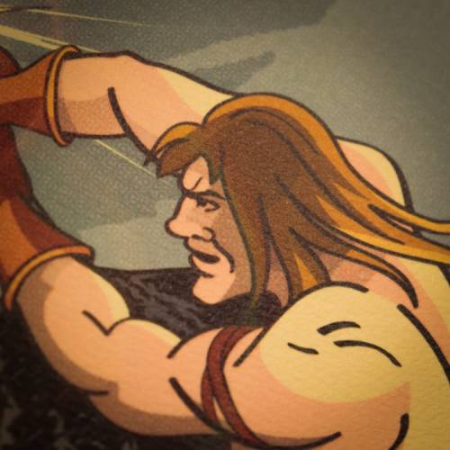 Fanattik - FALLOUT - Grognak the Barbarian - Art Print - Limited Edition