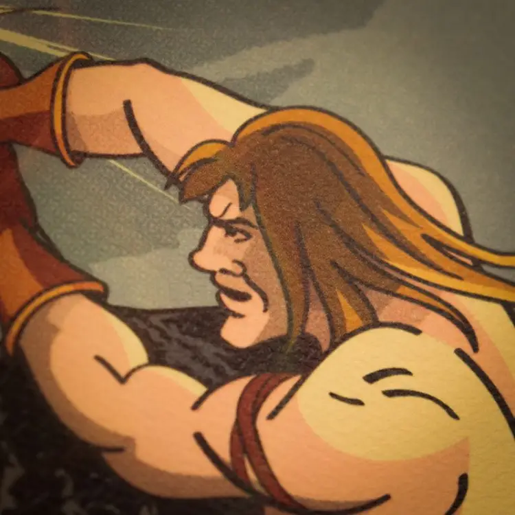Fanattik - FALLOUT - Grognak the Barbarian - Art Print - Limited Edition