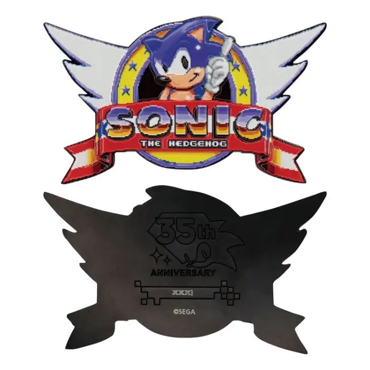 Fanattik - SONIC - Original Logo - Limited Edition Medaillon