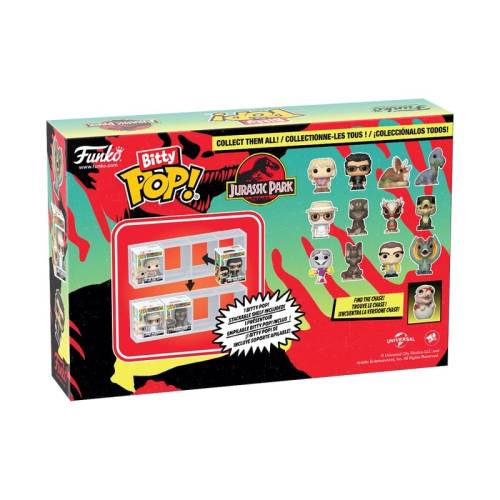 Funko - JURASSIC PARK - Bitty Pop 4 Pack 2.5cm - Mr. DNA