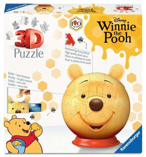 Ravensburger - DISNEY - Puzzle 3D - Winnie The Pooh 72p