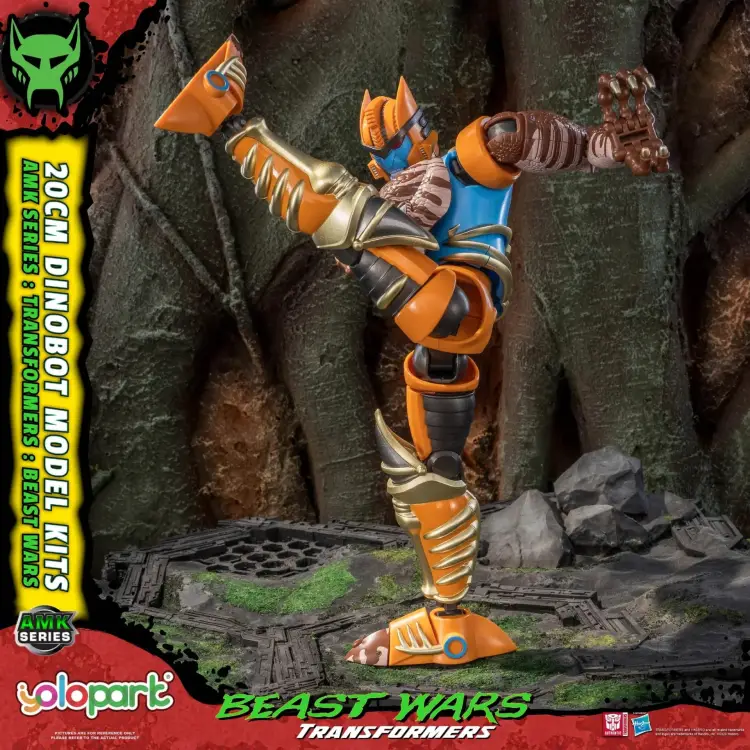 Yolopark - TRANSFORMERS BEAST WARS - Dinobot - Model Kit AMK 20cm