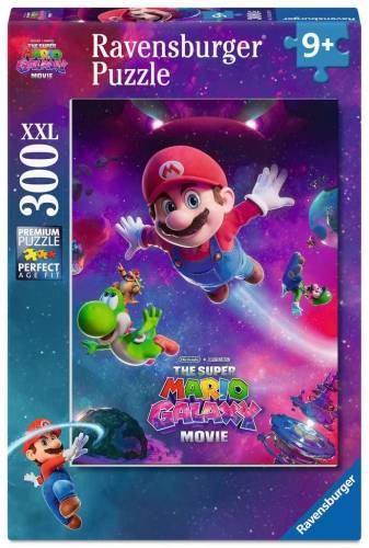 Ravensburger - SUPER MARIO GALAXY MOVIE - The new adventures - Puzzle 300P XXL