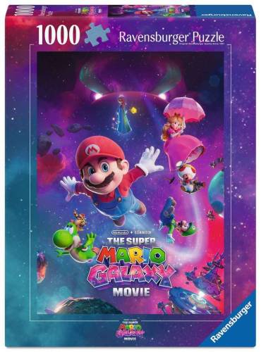 Ravensburger - THE SUPER MARIO GALAXY MOVIE - Galactic adventures - Puzzle 1000P