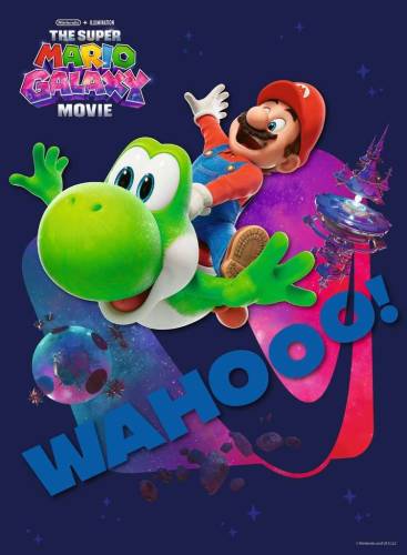 Ravensburger - SUPER MARIO GALAXY MOVIE - The power of Super Mario - Puzzle 150P XXL