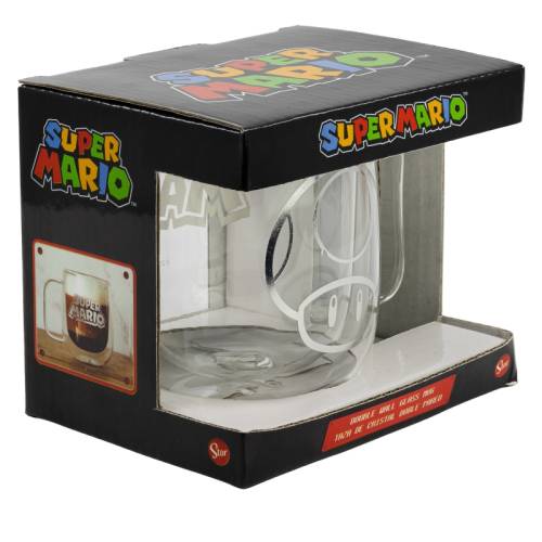 SUPER MARIO - Kubek szklany - 290 ml