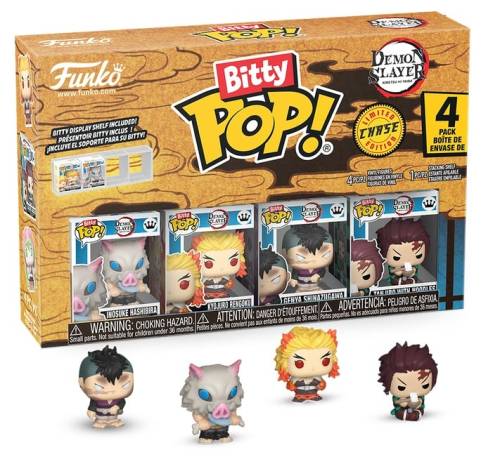 Funko - DEMON SLAYER - Bitty Pop 4 Pack 2.5cm - Inosuke