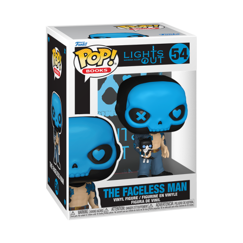 Funko - INTO THE DARKNESS - POP Books N° 54 - The Faceless Man