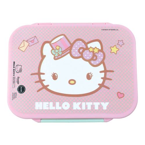 Vamos - HELLO KITTY - Lunch Box with 3 compartments 1000ml