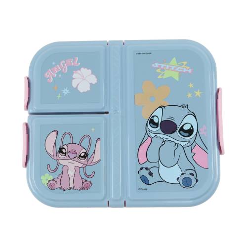 Vamos - LILO & STITCH - Lunch Box with 3 compartments 800ml