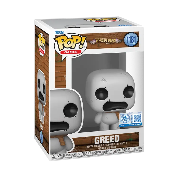 Funko POP! [The Binding of Isaac Rebirth] Super Greed #1181