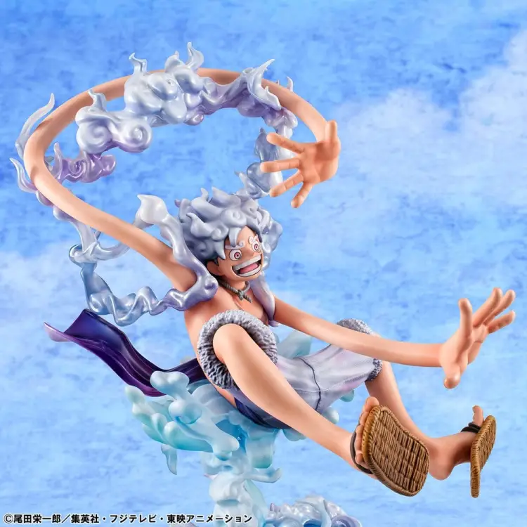 Megahouse - ONE PIECE - Monkey D. Luffy "Gear 5" - Statue P.O.P. 26cm