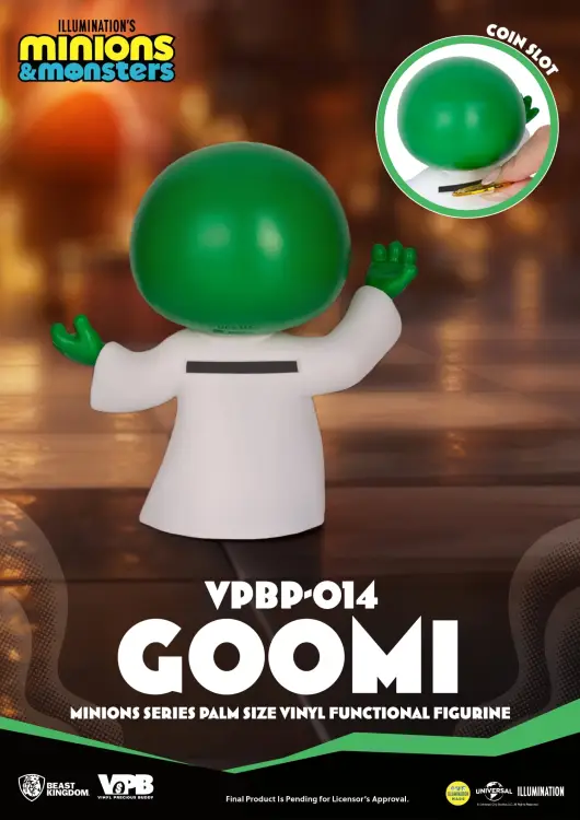 Beast Kingdom - MINIONS - Goomi - Bank Vinyl Figure 11.2cm