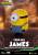 Beast Kingdom - MINIONS - James - Bank Vinyl Figure 11.4cm