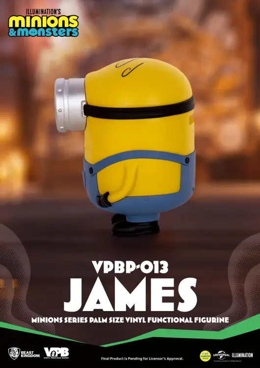 Beast Kingdom - MINIONS - James - Bank Vinyl Figure 11.4cm