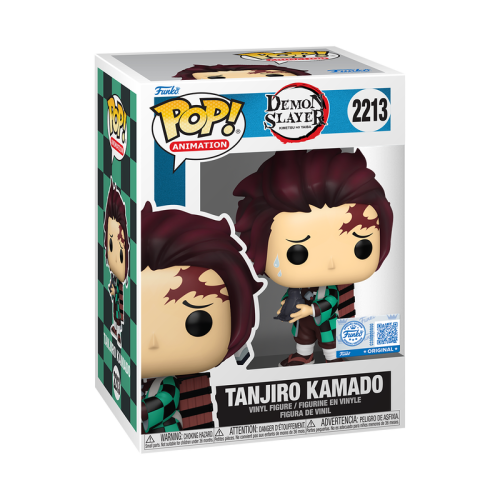 Funko - DEMON SLAYER - POP Animation N° 2213 - Tanjiro w/Crow
