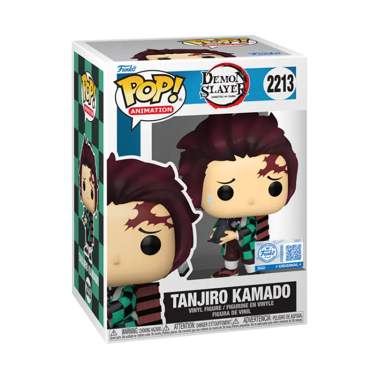 Funko - DEMON SLAYER - POP Animation N° 2213 - Tanjiro w/Crow