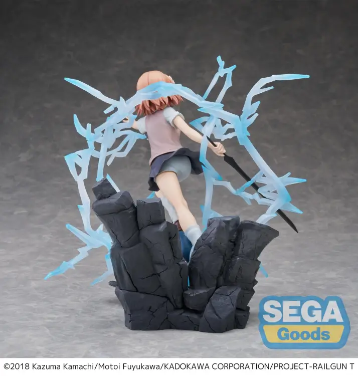 Sega Goods - A CERTAIN SCIENTIFIC RAILGUN T - Mikoto Misaka - Figure 23cm
