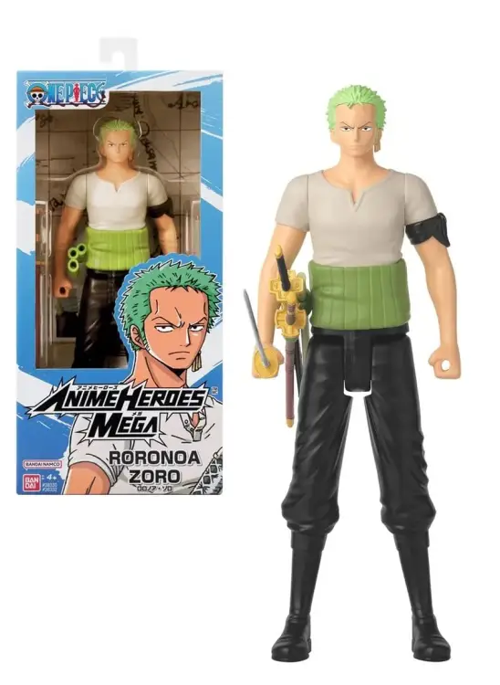 ONE PIECE - Zoro - Anime Heroes Mega Figurka 30cm