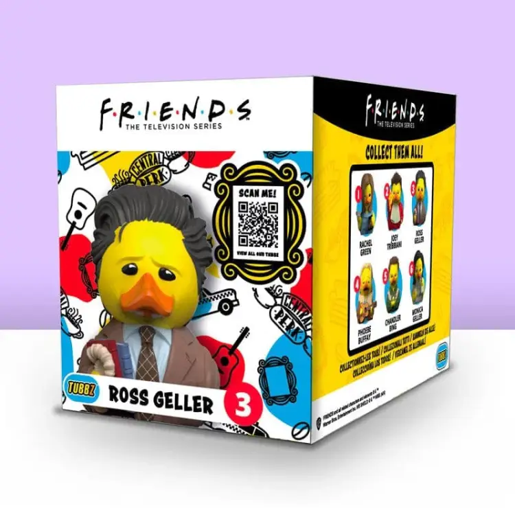 Tubbz - kaczka - Friends - Ross Geller - 10cm