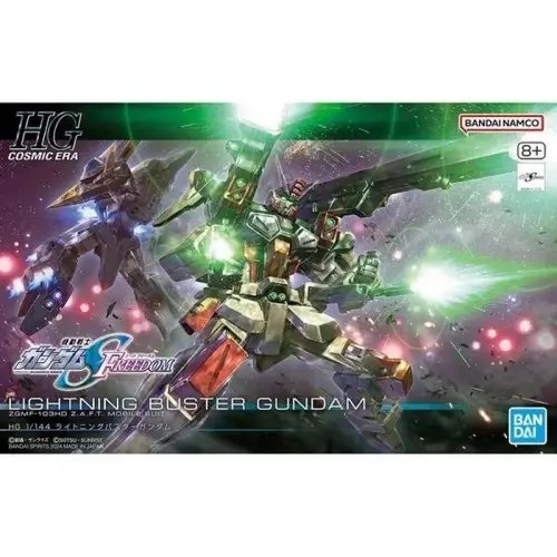 Model Figurki Gundam - Lightning Buster Gundam 1/144